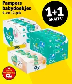 Kruidvat Pampers babydoekjes aanbieding