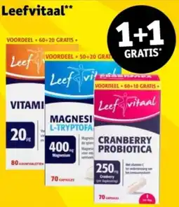 Kruidvat Leefvitaal aanbieding