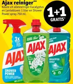 Kruidvat Ajax reiniger aanbieding