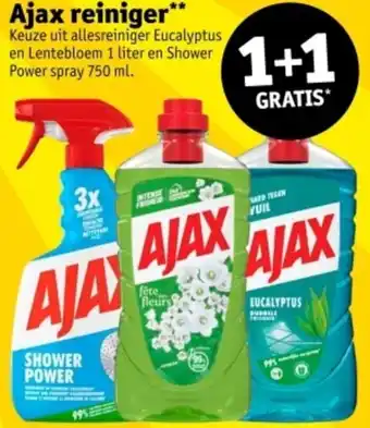 Kruidvat Ajax reiniger aanbieding