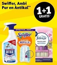 Kruidvat Swiffer, ambi pur en antikal aanbieding