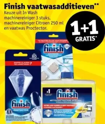 Kruidvat Finish vaatwasadditieven aanbieding