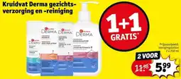 Kruidvat Kruidvat derma gezichts verzorging en reiniging aanbieding