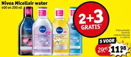 Kruidvat Nivea micellair water aanbieding