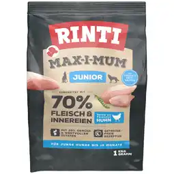 Zooplus Rinti Max-i-mum Junior Kip Hondenvoer - 1 kg aanbieding