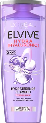 Bol.com L’Oréal Paris Elvive Hydra Hyaluronic Shampoo - Hydraterend Met Hyaluronzuur - 250ml aanbieding