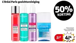 Kruidvat L'oréal paris gezichtsreiniging aanbieding