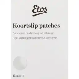 Albert Heijn Etos Koortslip patches aanbieding