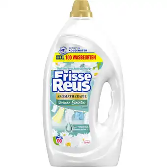 Albert Heijn Frisse Reus Wasmiddel vloeibaar gel lotus amandel aanbieding