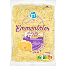 Albert Heijn AH Emmentaler geraspte kaas aanbieding
