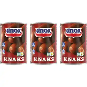 Albert Heijn Unox Knaks 3-pack aanbieding