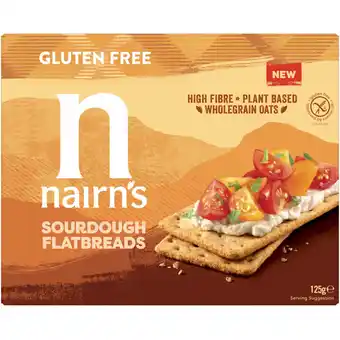 Albert Heijn Nairn's Sourdough flatbreads gluten free aanbieding