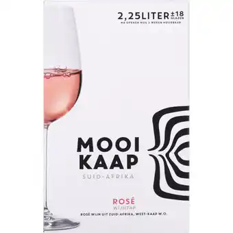 Albert Heijn Mooi Kaap Rosé wijntap aanbieding