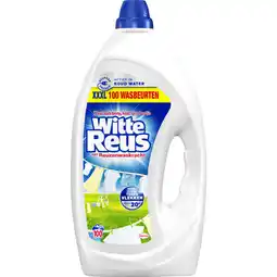 Albert Heijn Witte Reus Wasmiddel vloeibaar gel wit aanbieding