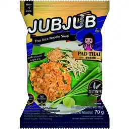 Albert Heijn JubJub Instant rijstnoedel pad thai glutenvrij aanbieding