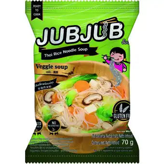 Albert Heijn JubJub Instant rijstnoedel groente glutenvrij aanbieding