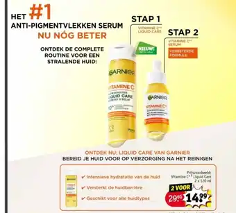 Kruidvat Ontdek nu liquid care van garnier aanbieding