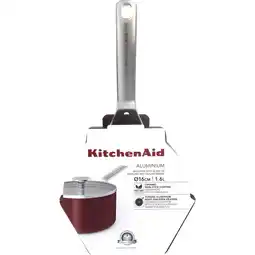 Albert Heijn KitchenAid Cookware steelpan met deksel 16cm aanbieding