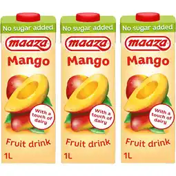 Albert Heijn Maaza GST Mango 3-pack aanbieding