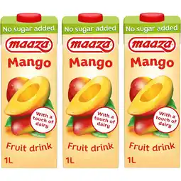 Albert Heijn Maaza GST Mango 3-pack aanbieding