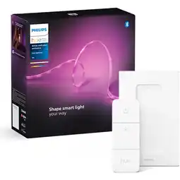 Albert Heijn Philips Hue lightstrip wit en gekleurd aanbieding