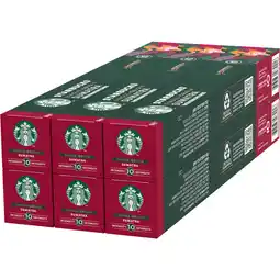 Albert Heijn Starbucks Nespresso Sumatra 6-pack aanbieding
