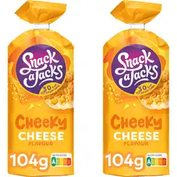 Albert Heijn Snack a Jacks Cheeky Cheese 2-pack aanbieding