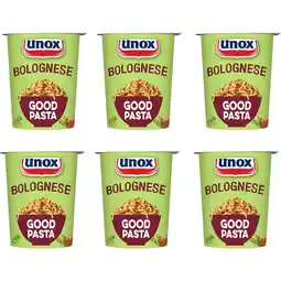 Albert Heijn Unox Good pasta bolognese 6-pack aanbieding