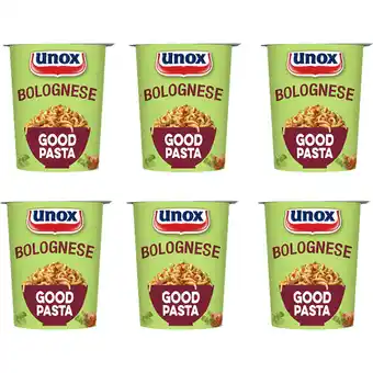 Albert Heijn Unox Good pasta bolognese 6-pack aanbieding