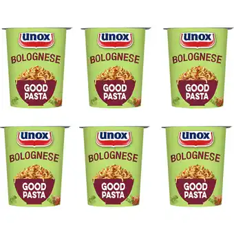 Albert Heijn Unox Good pasta bolognese 6-pack aanbieding