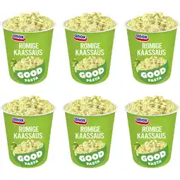Albert Heijn Unox Good pasta romige kaassaus 6-pack aanbieding