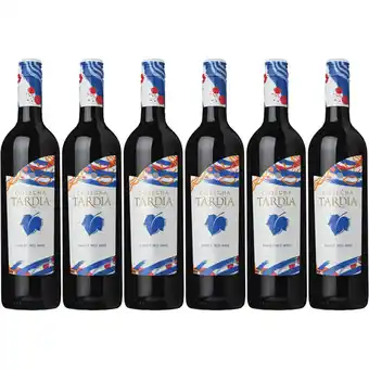 Albert Heijn Tardia Sweet red wine 6 flessen aanbieding
