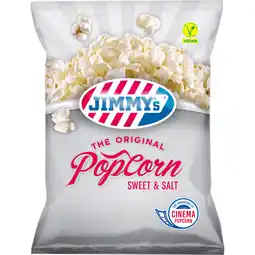 Jumbo JIMMY's Popcorn Sweet & Salt 100g aanbieding