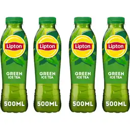 Albert Heijn Lipton Ice tea green 4-pack aanbieding
