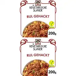 Albert Heijn Vegetarische Slager Vegan rul gehackt 2-pack aanbieding