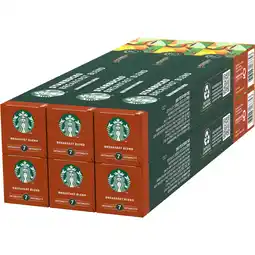 Albert Heijn Starbucks Nespresso Breakfast Blend 6-pack aanbieding