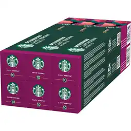 Albert Heijn Starbucks Nespresso Caffé Verona 6-pack aanbieding