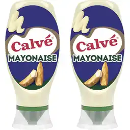 Albert Heijn Calvé Mayonaise knijpfles 2-pack aanbieding