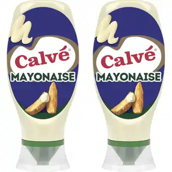 Albert Heijn Calvé Mayonaise knijpfles 2-pack aanbieding
