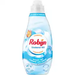 Jumbo Robijn Klein & Krachtig Wasmiddel Wit 665ML aanbieding