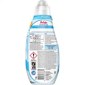 Jumbo Robijn Klein & Krachtig Wasmiddel Wit 665ML aanbieding