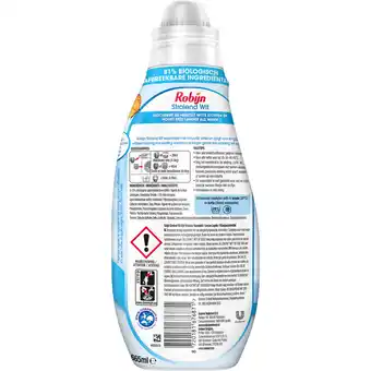 Jumbo Robijn Klein & Krachtig Wasmiddel Wit 665ML aanbieding