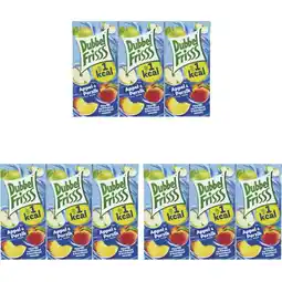 Albert Heijn DubbelFrisss 1Kcal Appel-Perzik 3x 6-pack aanbieding