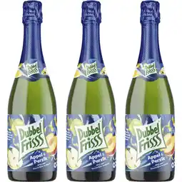 Albert Heijn DubbelFrisss Bubbelfrisss 0% champagne 3-pack aanbieding