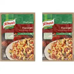 Albert Heijn Knorr Maaltijdmix macaroni 2-pack aanbieding