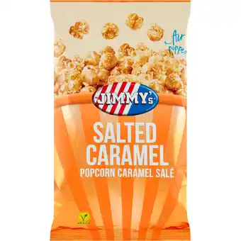 Jumbo JIMMY's Popcorn Salted Caramel 150 g aanbieding