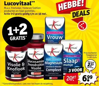 Kruidvat Lucovitaal aanbieding