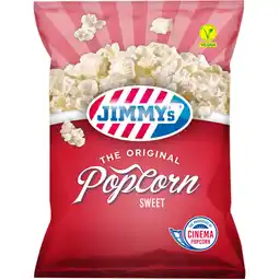 Jumbo JIMMY's Popcorn Sweet 100 g aanbieding