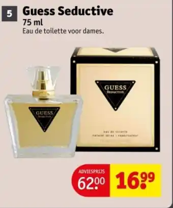 Kruidvat Guess seductive aanbieding