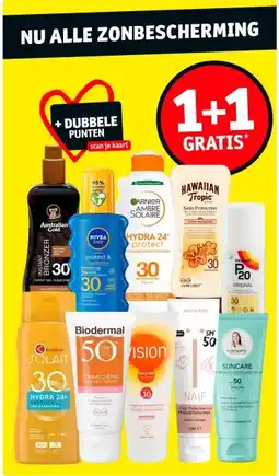 Kruidvat Alle zonbescherming aanbieding